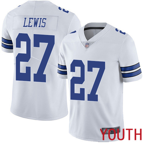 Youth Dallas Cowboys Limited White Jourdan Lewis Road #27 Vapor Untouchable NFL Jersey->youth nfl jersey->Youth Jersey